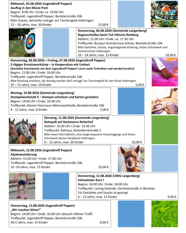 Flyer Ferienspiele 2026 Seite 4