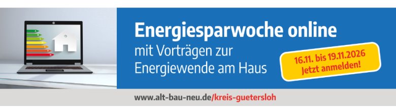 Banner Energiesparwoche 2026