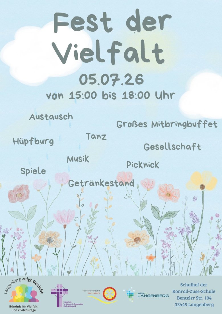 Flyer Fest der Vielfalt