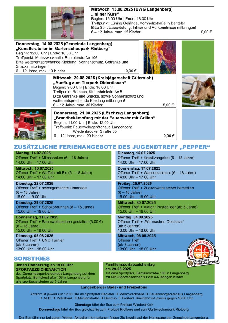 Flyer Seite 4 Ferienspiele in Langenberg 2024 Flyer Seite 4 Ferienspiele 2025