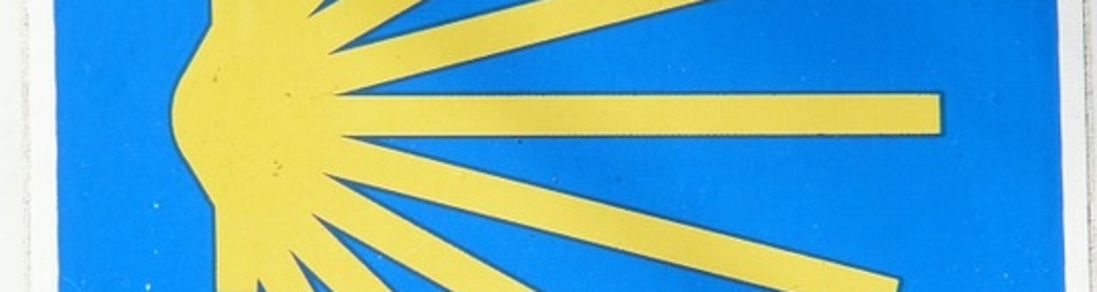 Jakobsmuschel - strahlenförmiges Objekt auf blauem Hintergrund © countryside-2175353_1920.jpg