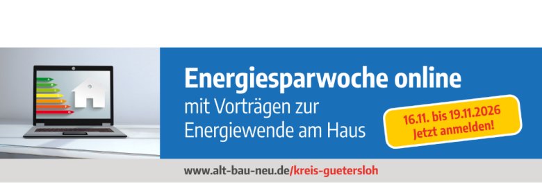 Banner Energiesparwoche vom 16.11. bis 19.11.