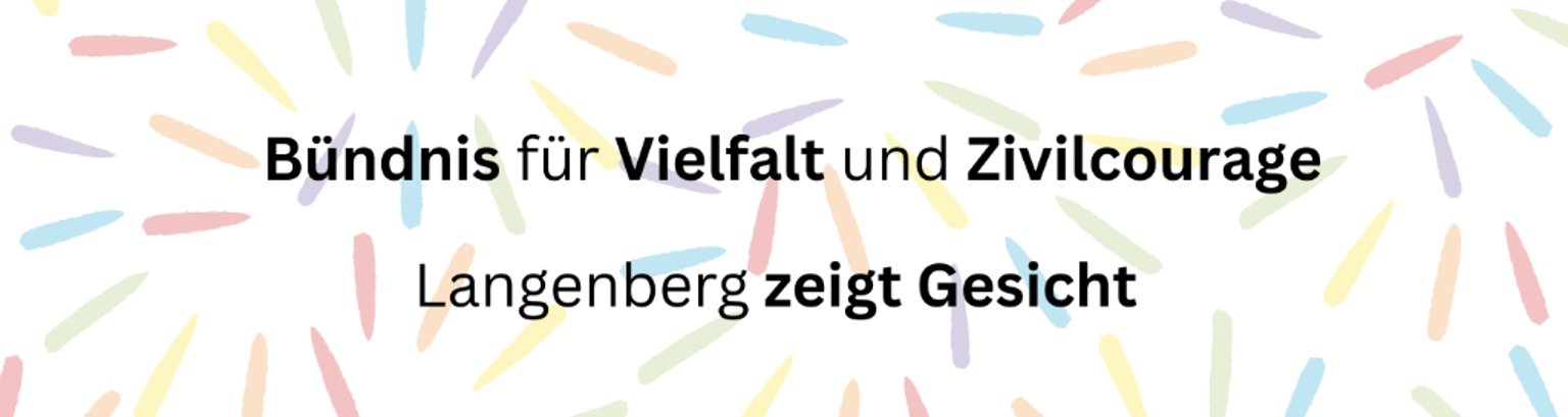 Banner Bündnis für Vielfalt und Zivilcourage