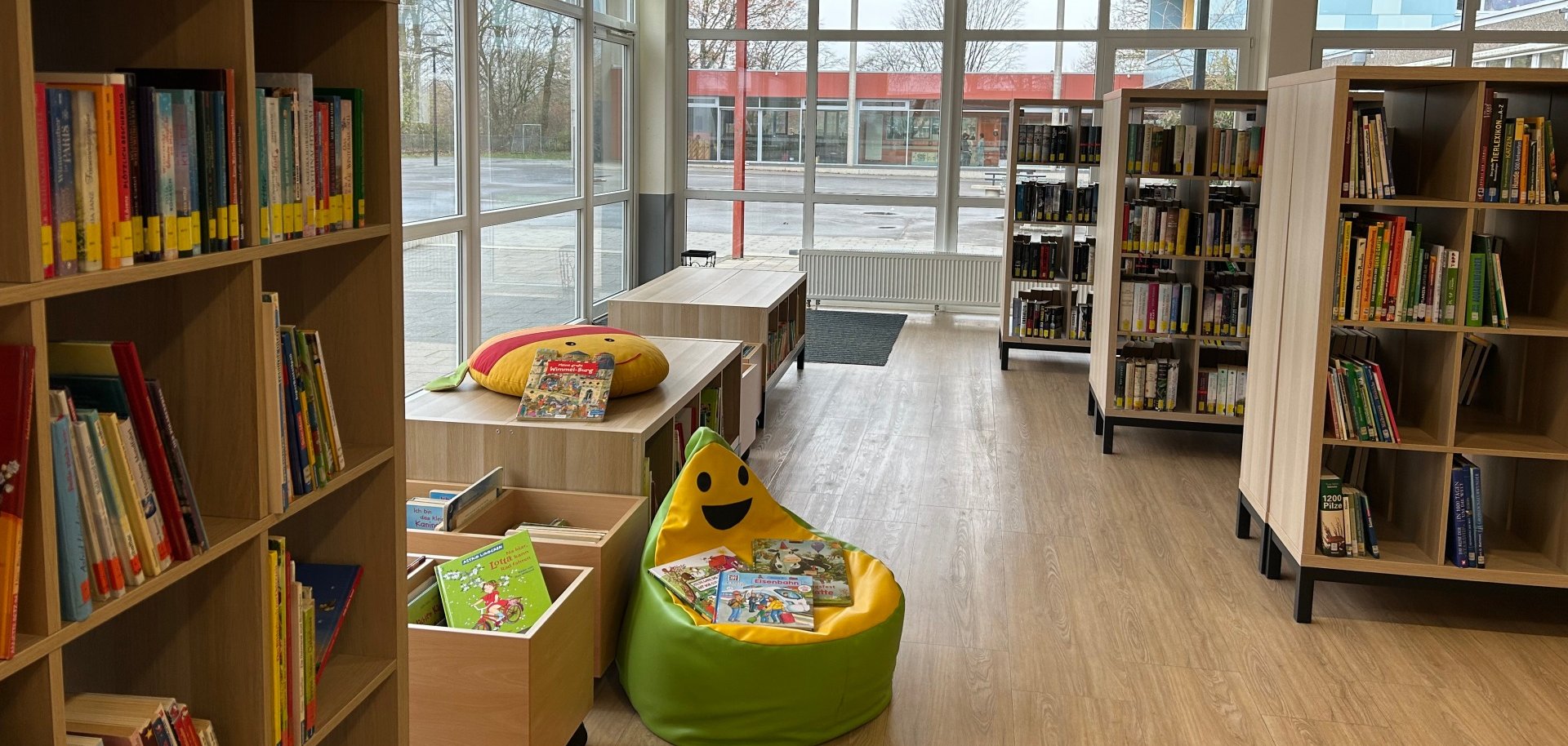 Neue Räumlichkeiten für die Bücherei 